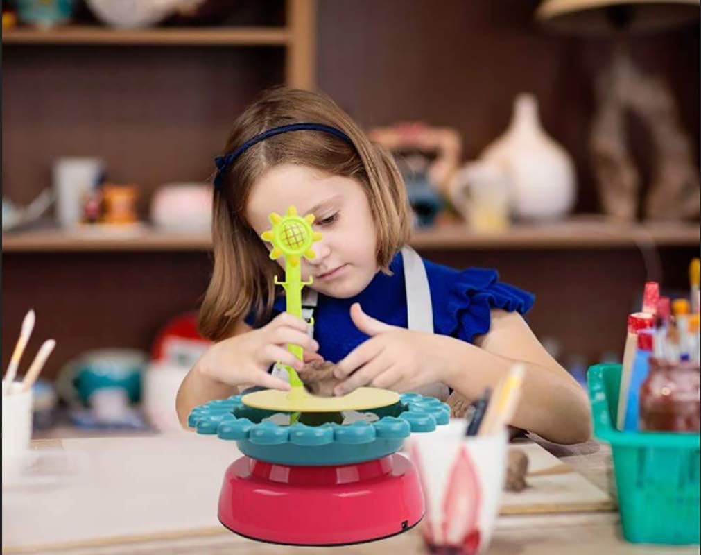 DIY Sunflower Pottery Wheel Kit - 10A - Default Title - Odeez | Educational Toys Pakistan 