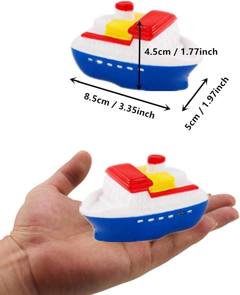 Pack of 6 Ship Soft chu Chu Baby Bath Toy - 257 - Default Title - Odeez | Educational Toys Pakistan 