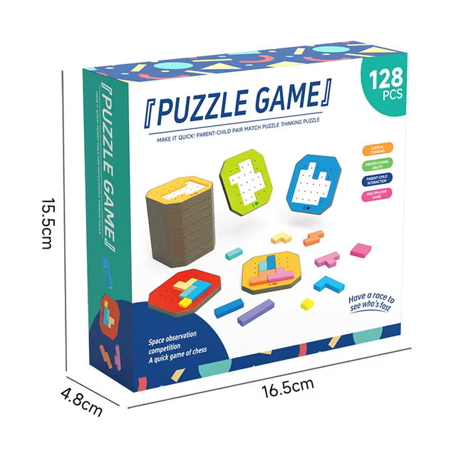 3D Tangram Multiplayer Challenging Block Foamic Game - 999 - Default Title - Odeez | Educational Toys Pakistan 
