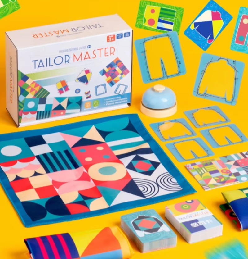 Tailor Master Interactive Pattern Challenge Game - Multiplayer - Default Title - Odeez | Educational Toys Pakistan 