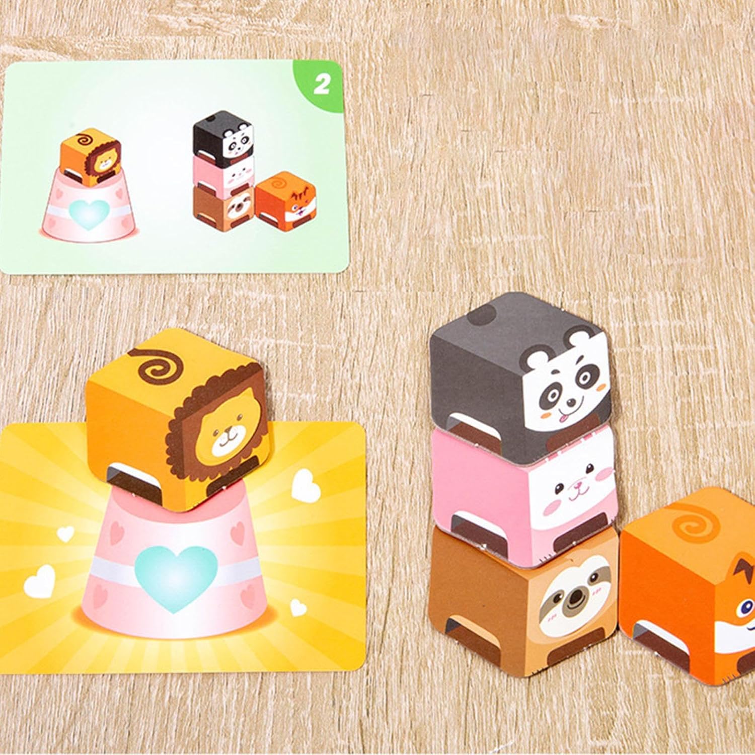 Early Learning 3D Mirror Zoo Logical Thinking Game - 560