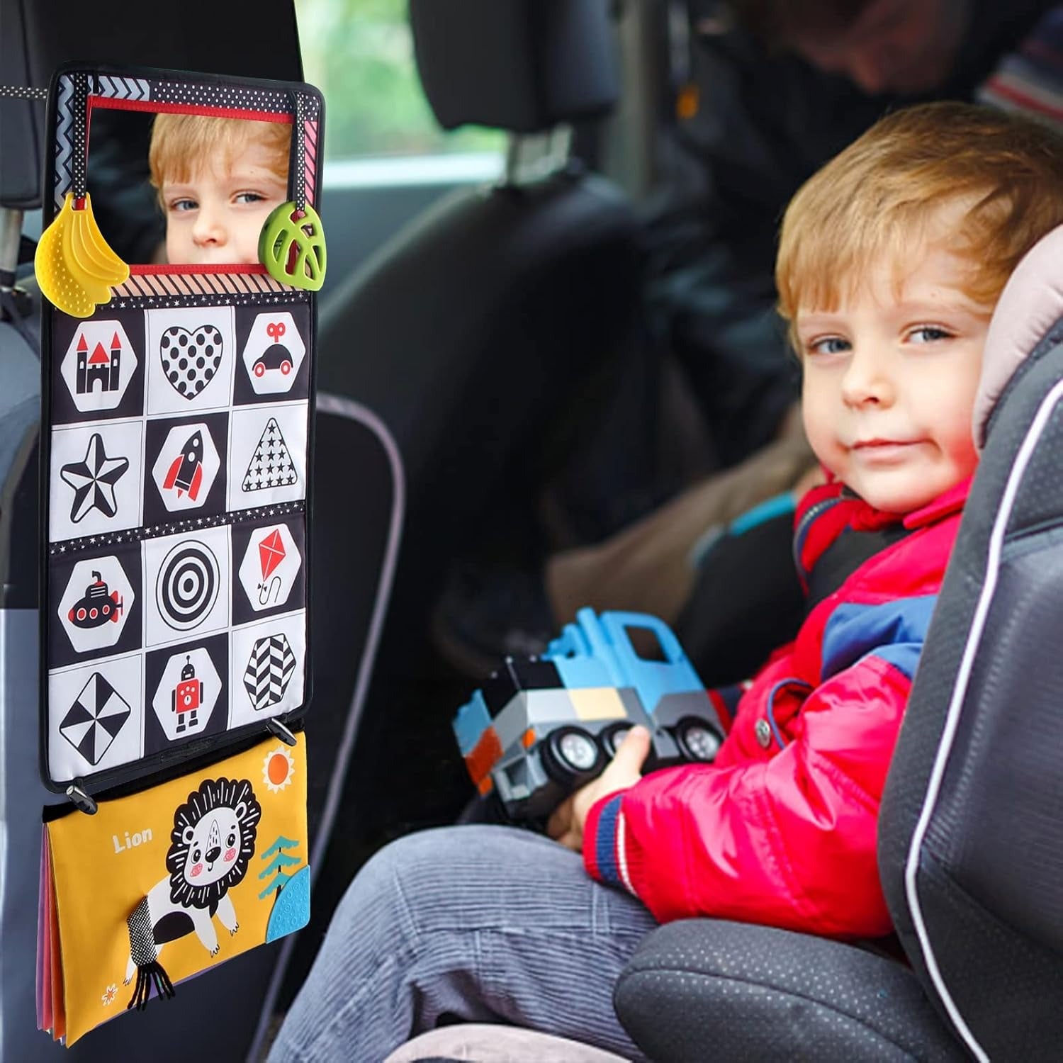 Tummy Time Floor Baby Sensory Activity Mirror - 58B - Default Title - Odeez | Educational Toys Pakistan 