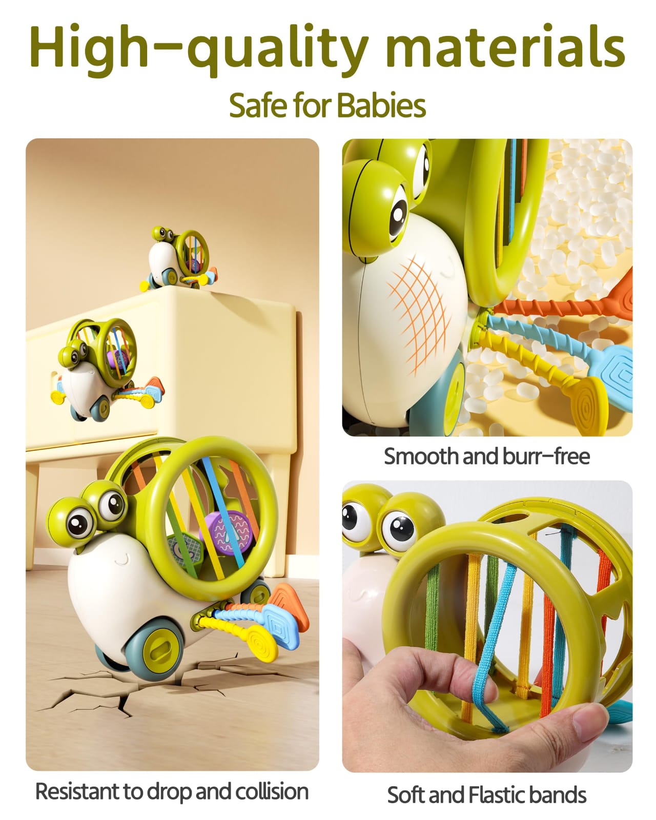 Snail Early Education Sensory Shape Sorting - 501 - Default Title - Odeez | Educational Toys Pakistan 