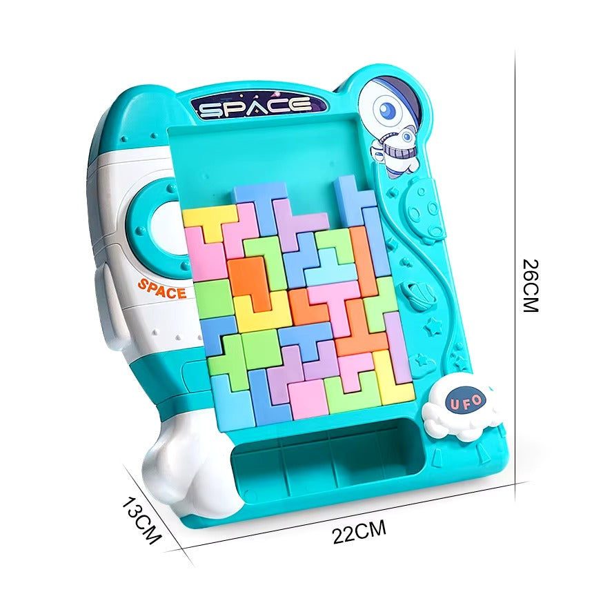 Mind Rocket Tetris Blocks Challenge Game - 792 - Default Title - Odeez | Educational Toys Pakistan 