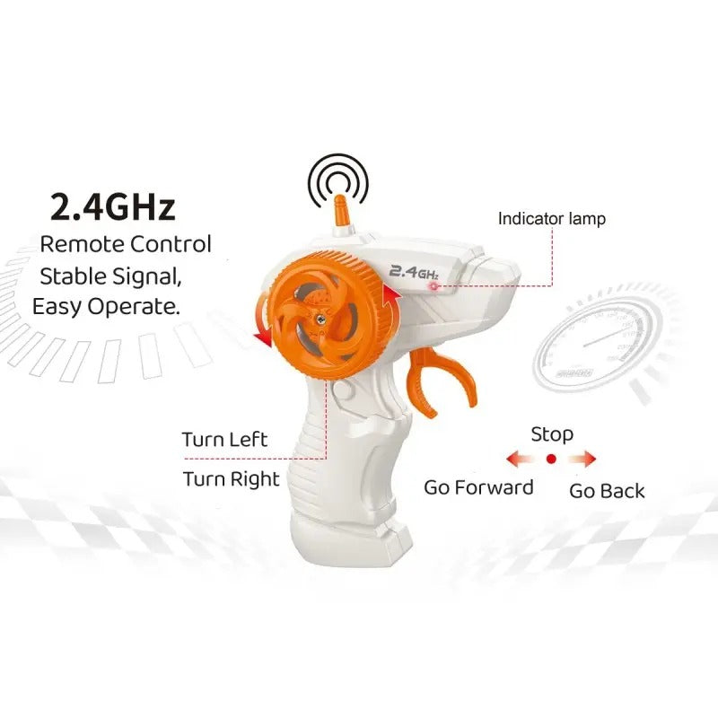 Green Racing Car RC Sports Building Blocks 265 pcs Set - 70053