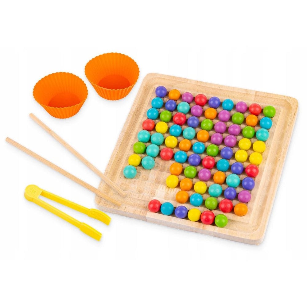 Wooden Rolling Chopsticks Bead Ball Activity - 976 - Default Title - Odeez | Educational Toys Pakistan 