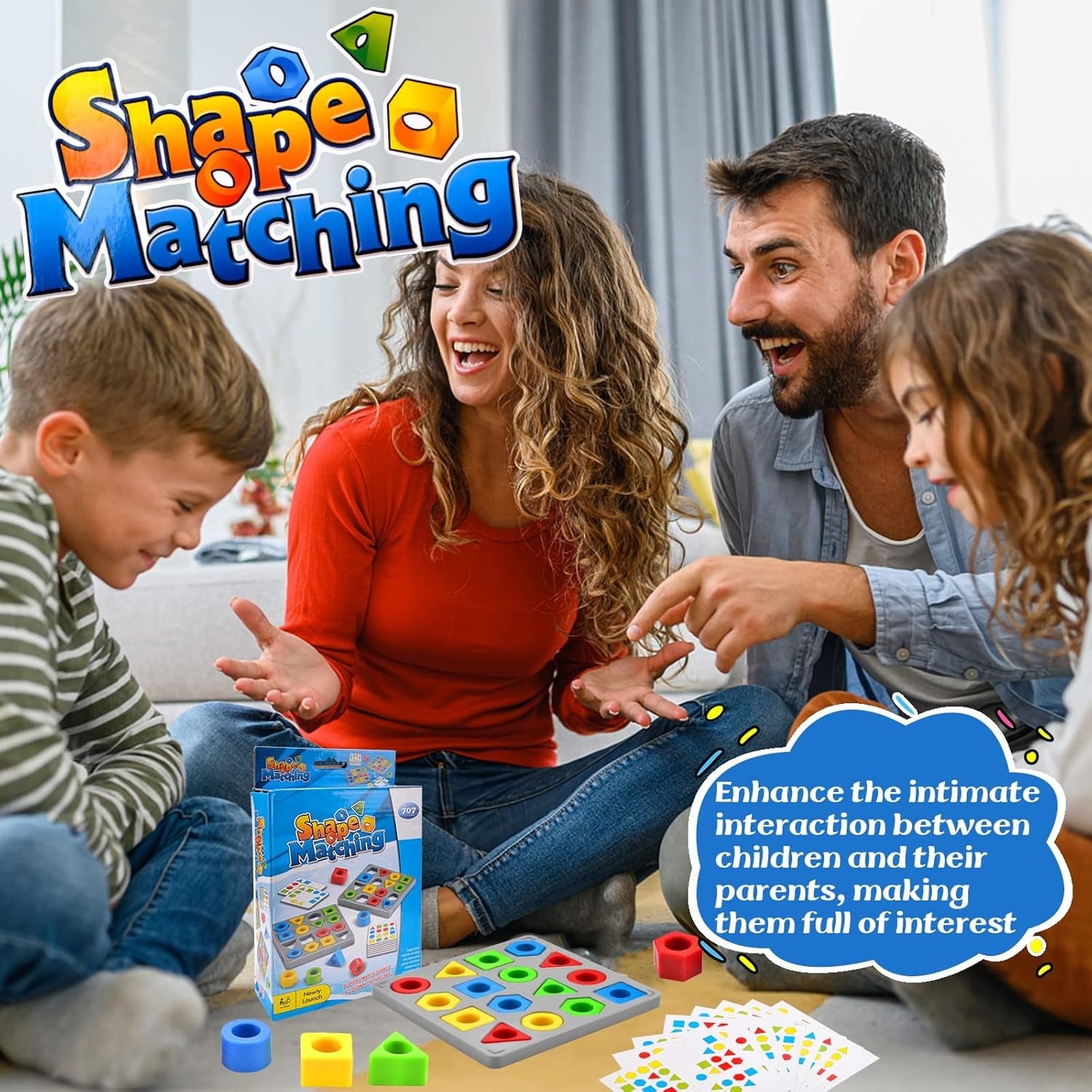 Shape Matching Challenge Pattern Game Multiplayer - B31 - Default Title - Odeez | Educational Toys Pakistan 