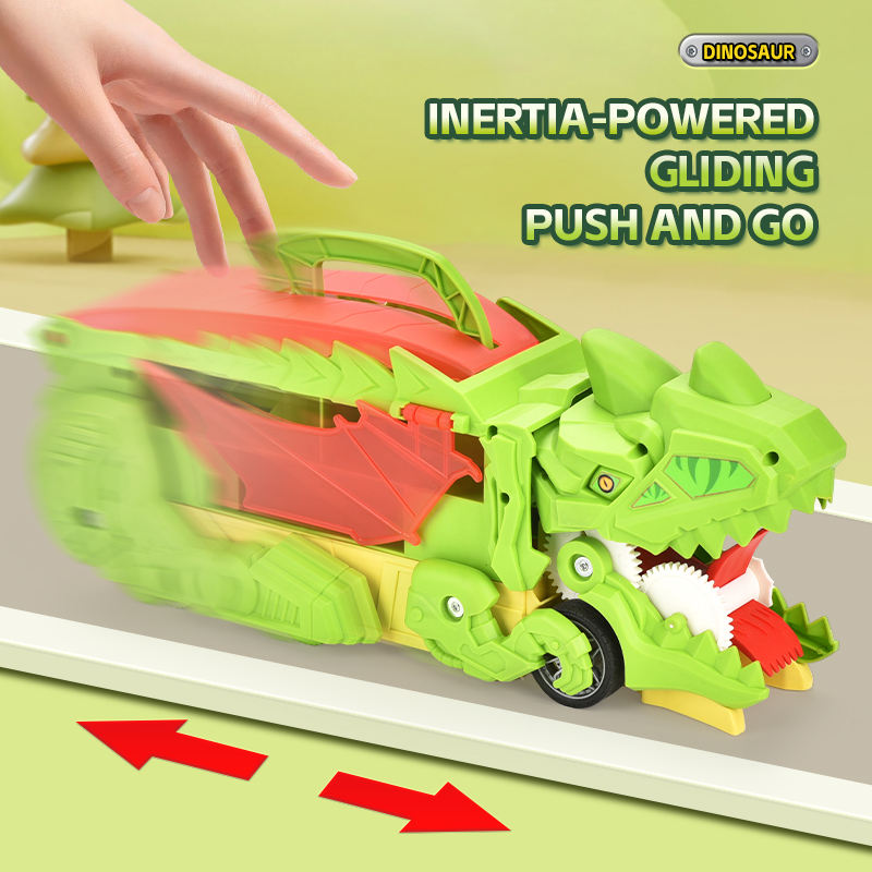 Portable Dinosaur Truck Sliding Race Cars - 302
