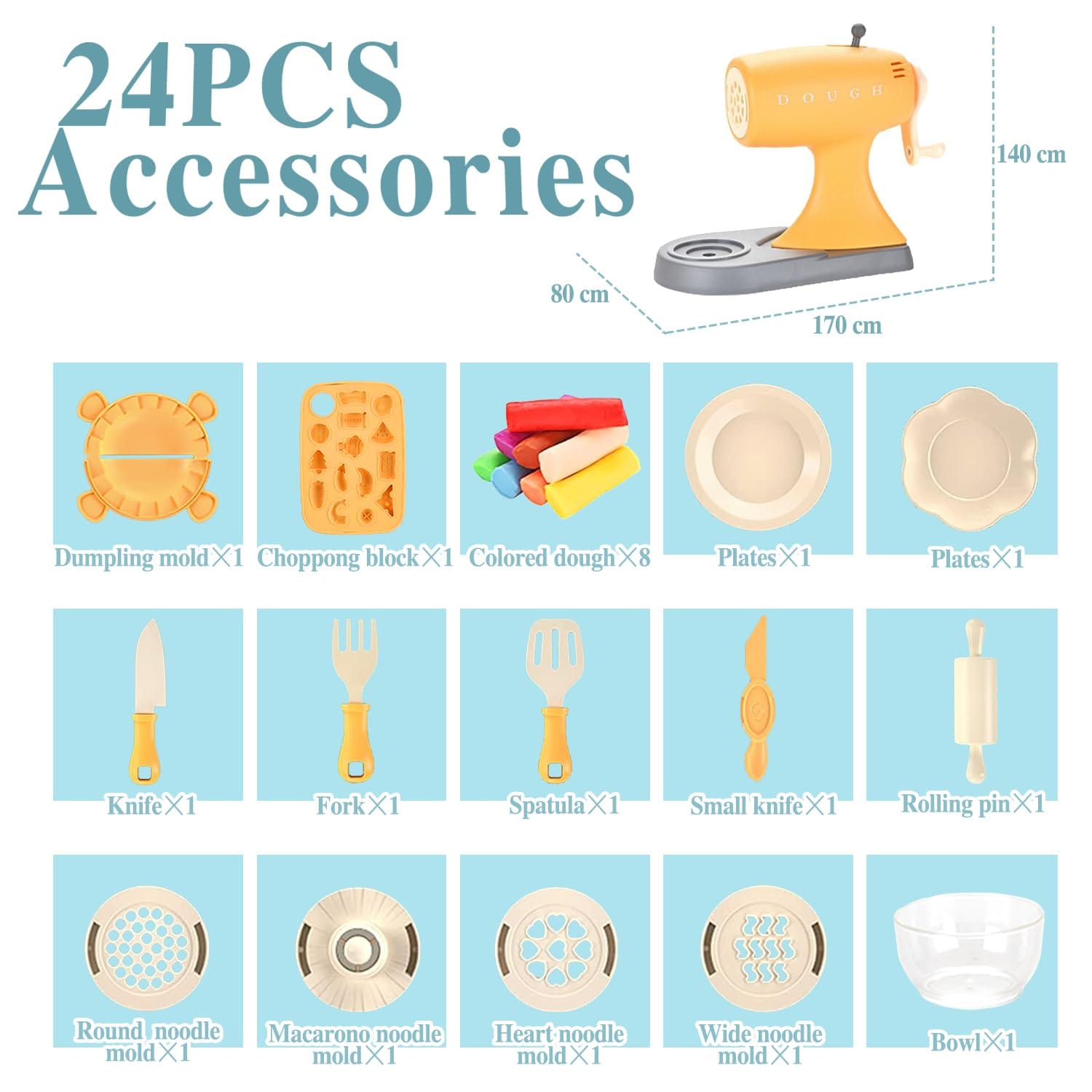 DIY Creative Noodles Play Dough Machine - 002