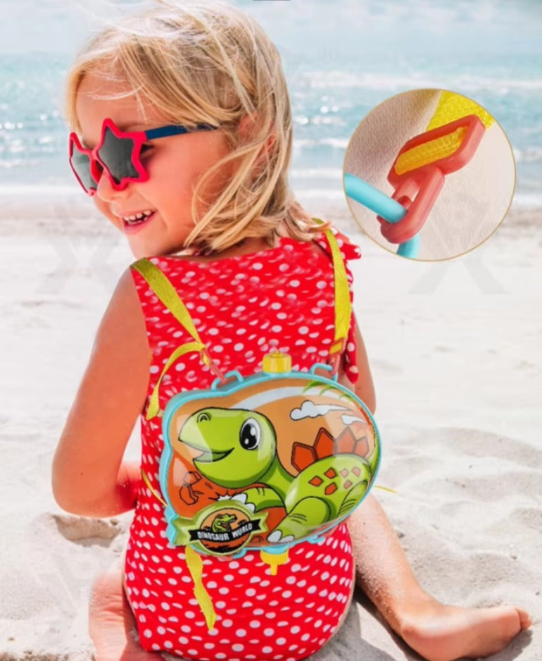Dinosaur Spray Water Gun with Backpack Water Tank - 681 - Default Title - Odeez | Educational Toys Pakistan 