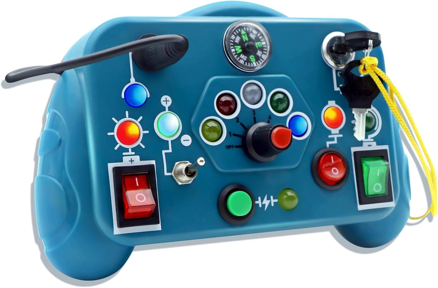 Sensory Activity Busy Learning  Board Switch Light Game - 156 - Default Title - Odeez | Educational Toys Pakistan 