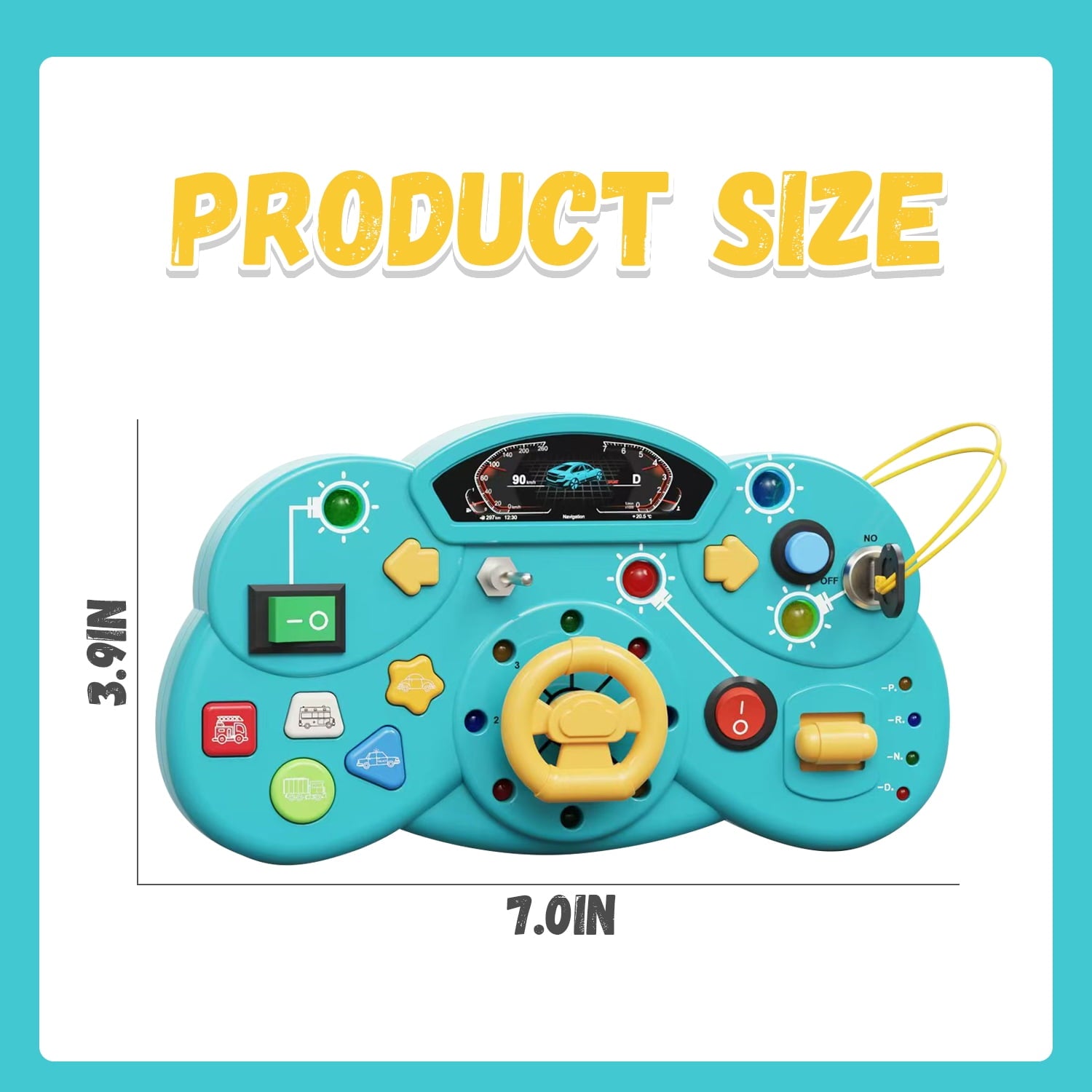 Busy Switch Light Car Console Board - B50