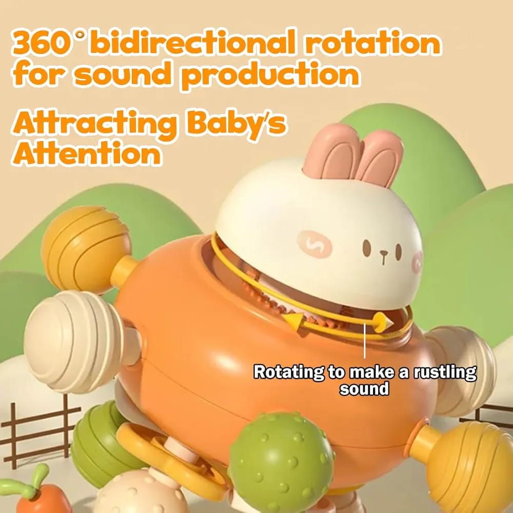 3in1 Silicone Baby Teether Hand Grip Sensory Toy - 001 - Default Title - Odeez | Educational Toys Pakistan 