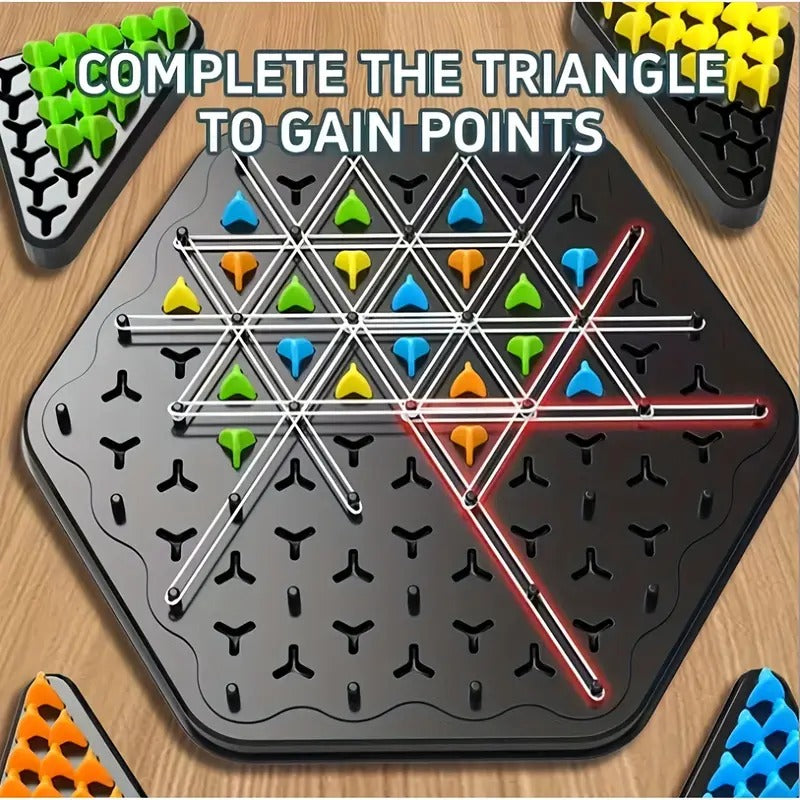 Chain Triangle Mind Chess Strategy Family Game - 360