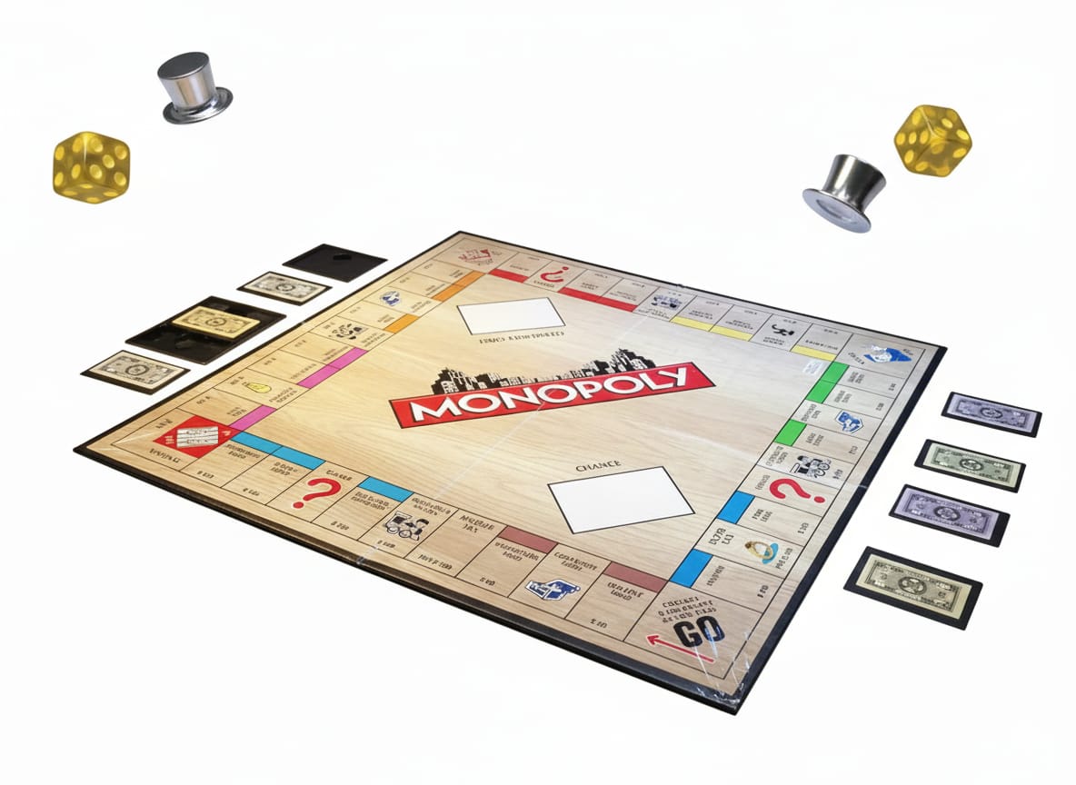 Monopoly Local Board Game for Family and Friends - W93