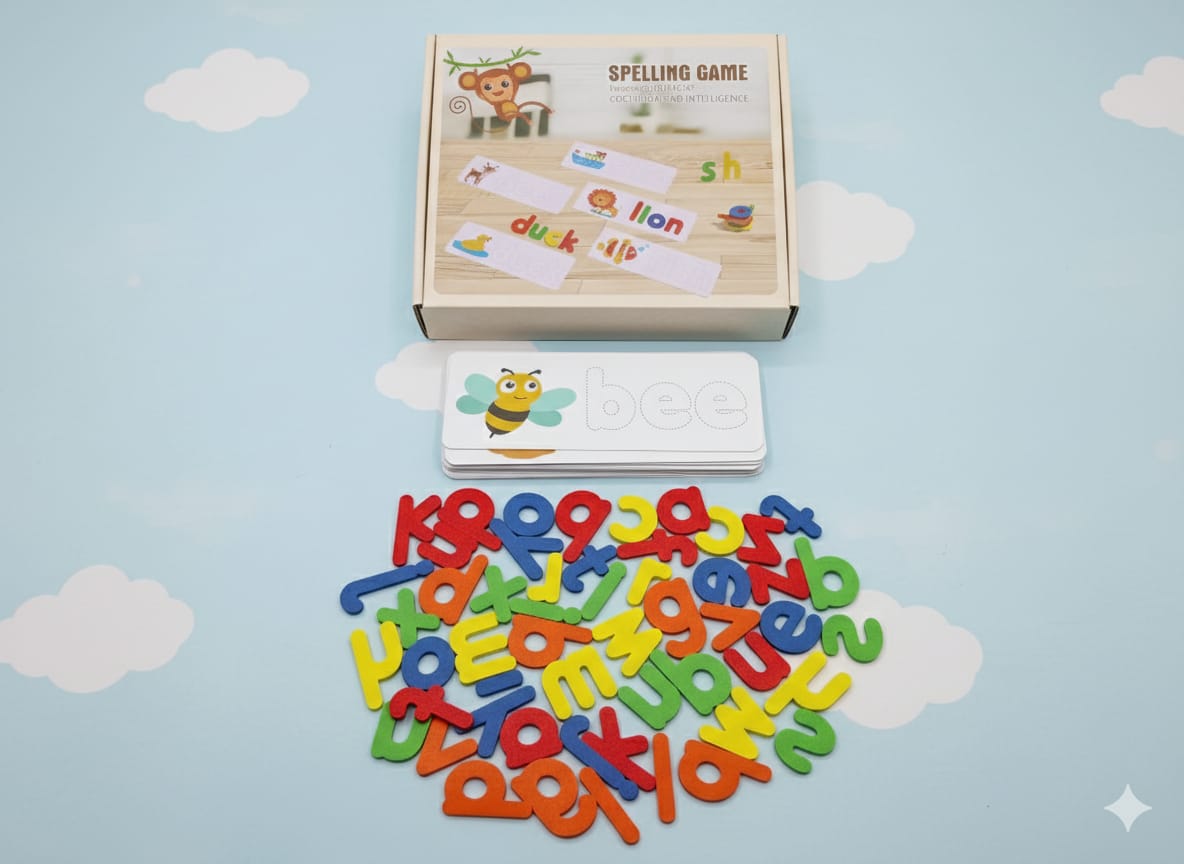Wooden Cognition Spelling Learning Game - 554
