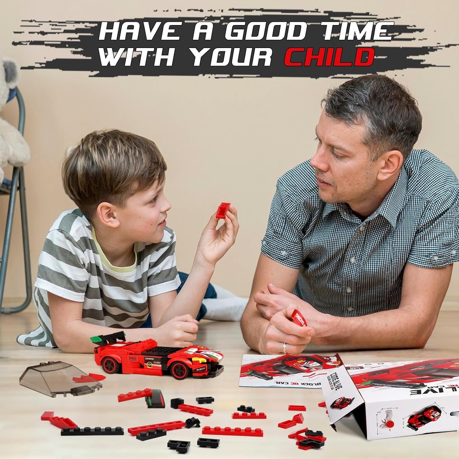 RC Sports Car Building Blocks Model Kit 230 pieces - 051