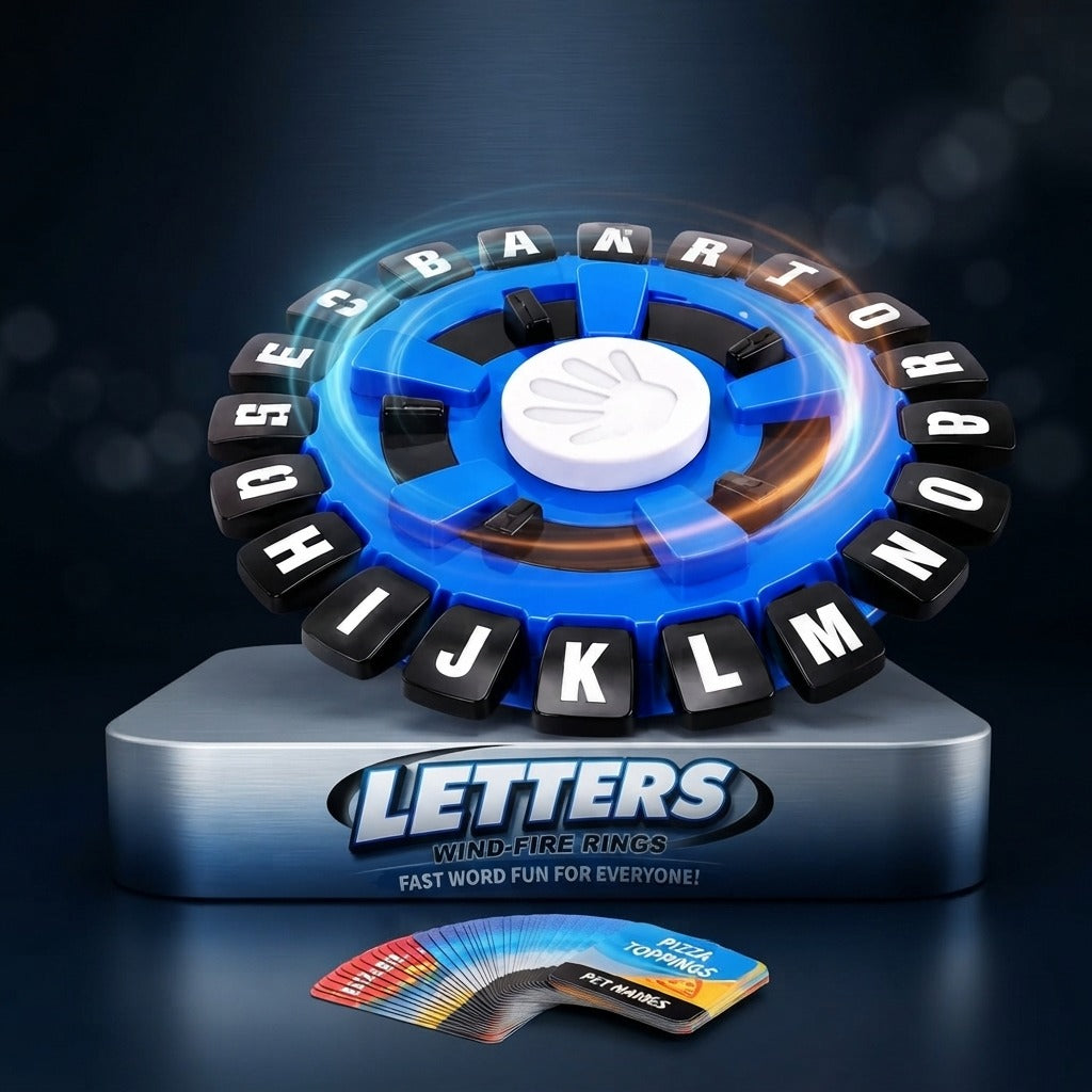 Letters Wind Fire Rings - 998