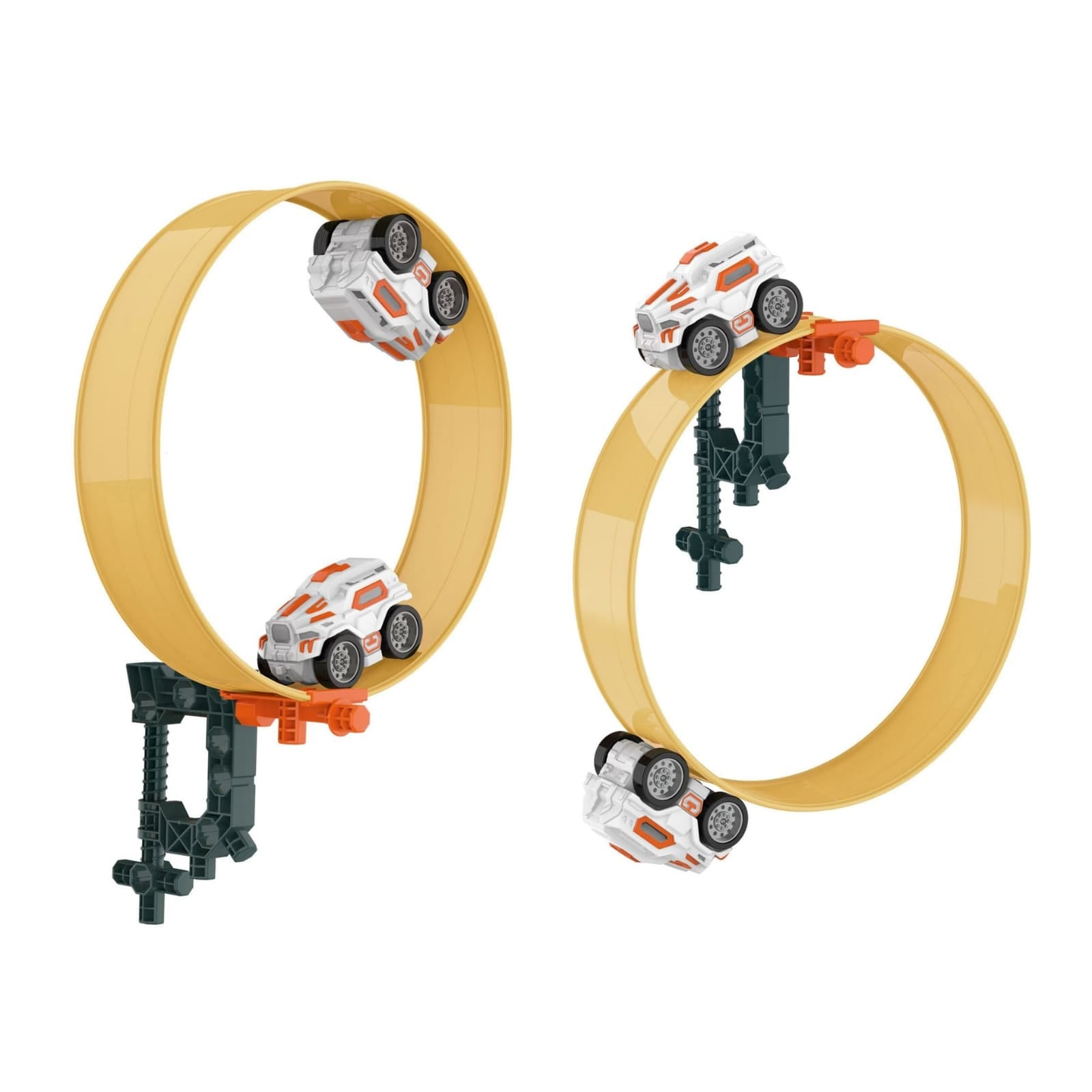 DIY Magnetism Racing Car Track Battery Operated 14 pieces - 542