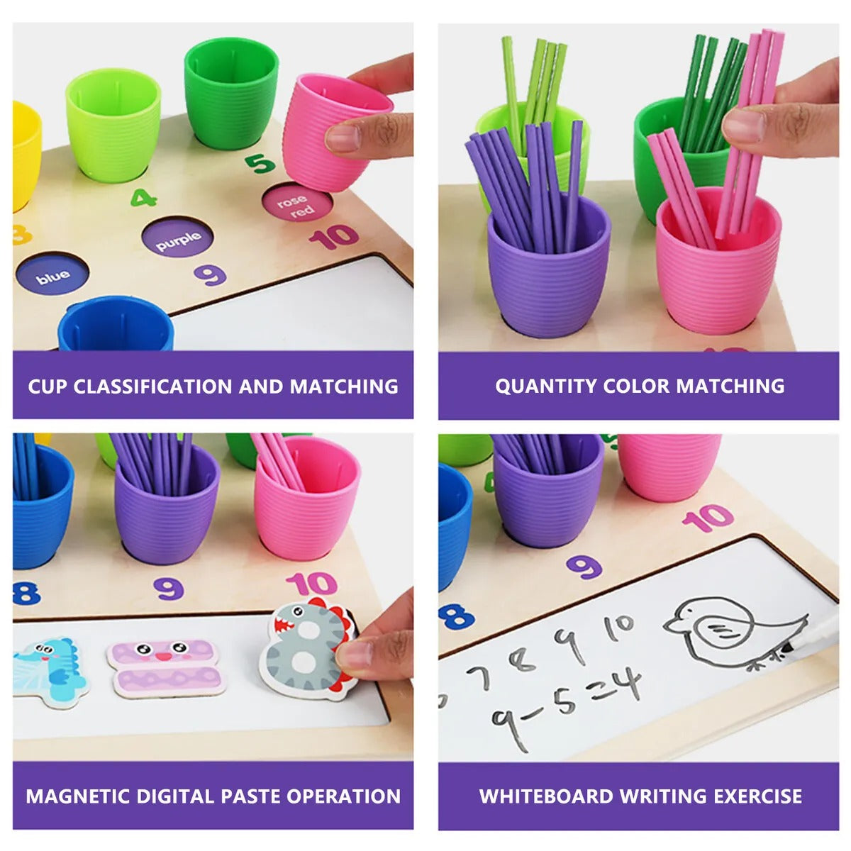 Mathematics Classification Early Education Learning Board - 65 - Default Title - Odeez | Educational Toys Pakistan 