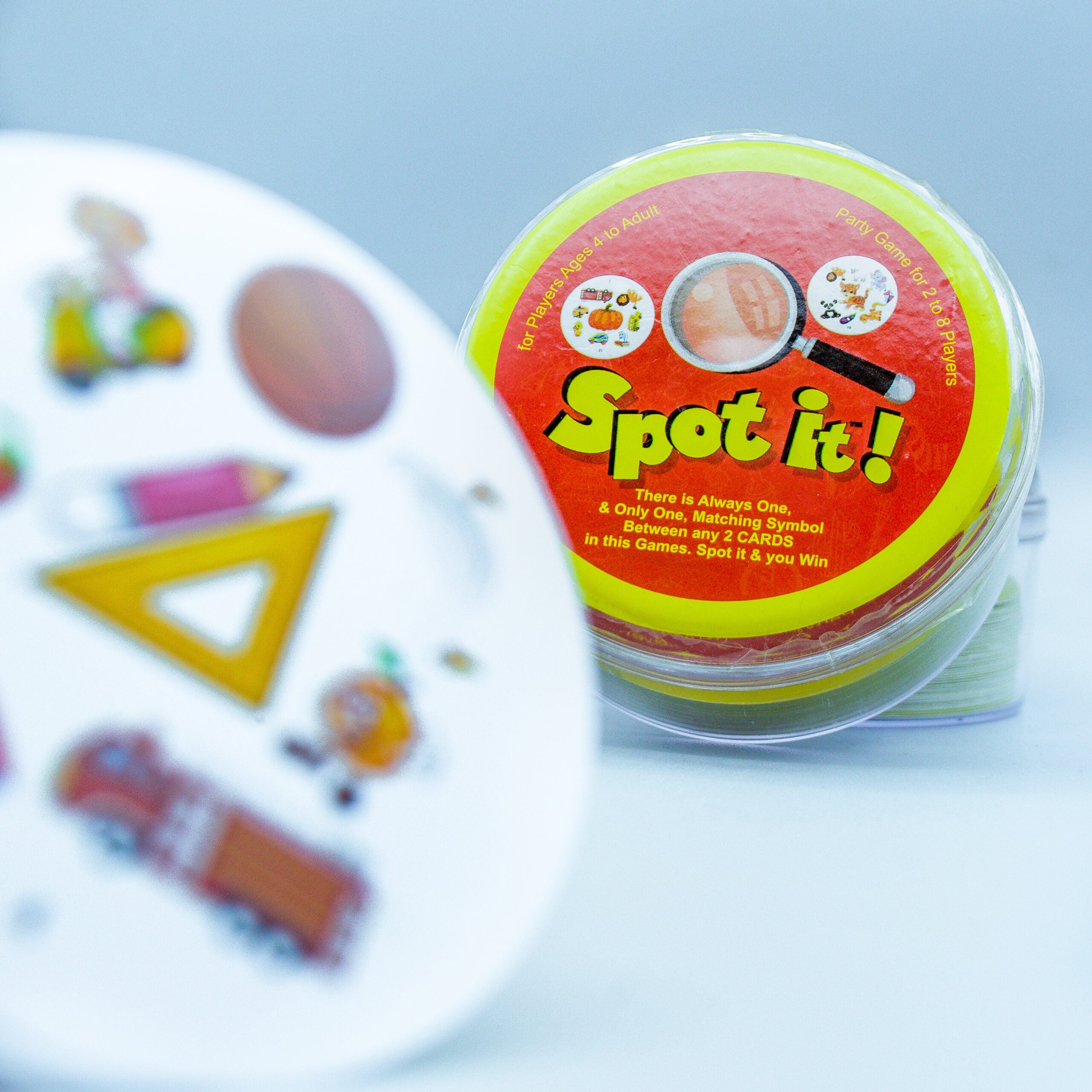 Spot it! Active Play with Acrylic Box - 46 Cards - 01A - Default Title - Odeez | Educational Toys Pakistan 