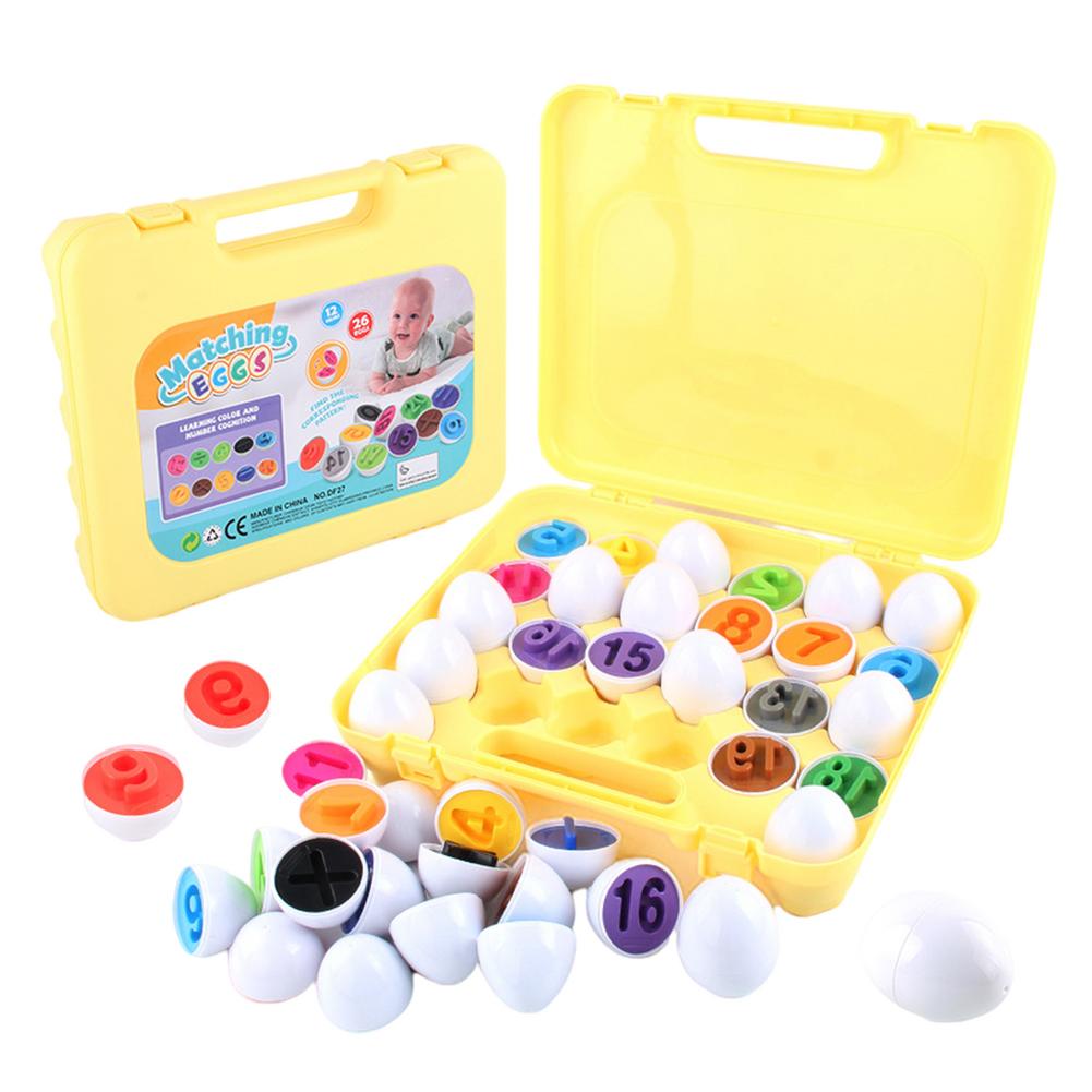 Matching Eggs Color Recognition and Count 26 Pieces - F27 - Default Title - Odeez | Educational Toys Pakistan 
