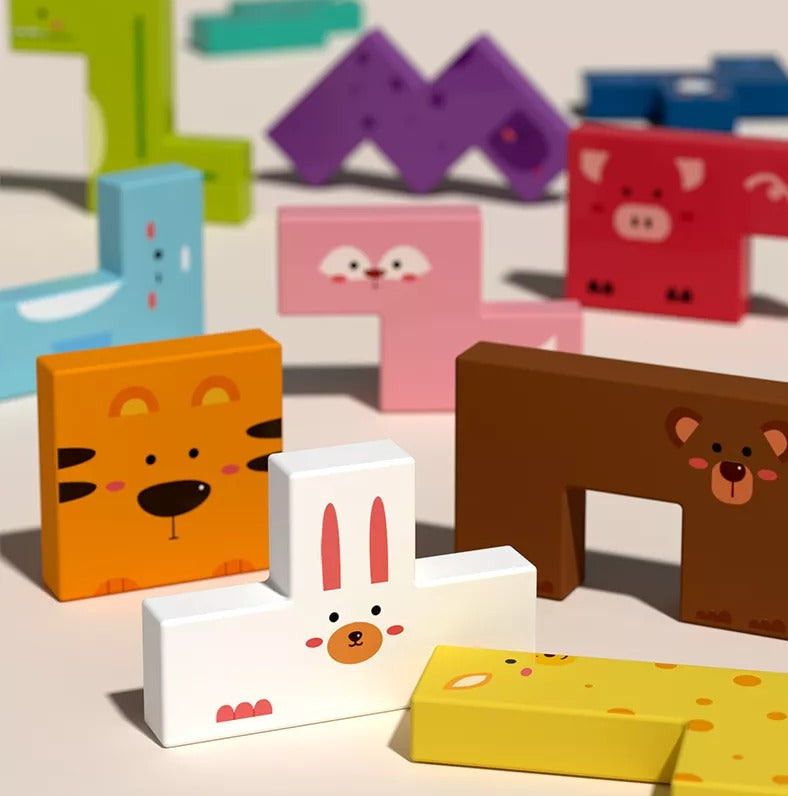 Magnetic Pattern Jigsaw Challenge - 32 Cards - Default Title - Odeez | Educational Toys Pakistan 