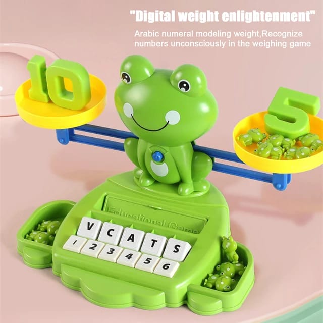 Multifunction Best Frog Digital Balance with Spelling Kit - 009 - Default Title - Odeez | Educational Toys Pakistan 