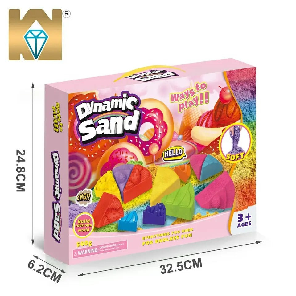 Dynamic Play Sand 500 Gram - 206 - Default Title - Odeez | Educational Toys Pakistan 