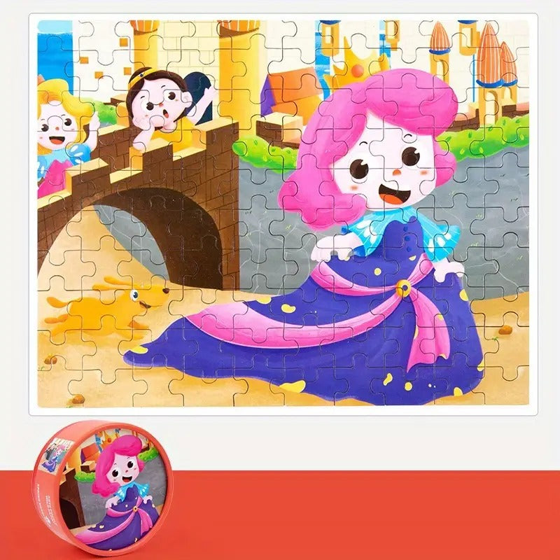 Discover Fun Jigsaw puzzle 100 Pieces Random Designs - 701 - Default Title - Odeez | Educational Toys Pakistan 