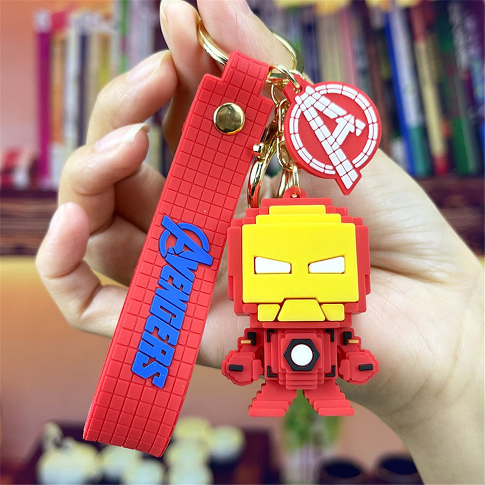 Pixel Marvel Avengers Keychain without Ring - 684 - Default Title - Odeez | Educational Toys Pakistan 