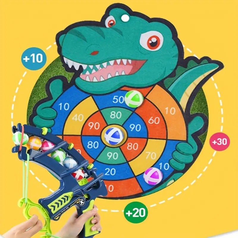 Bow And Arrow Dinosaur Dart Sticky Target Shooting - 900 - Default Title - Odeez | Educational Toys Pakistan 