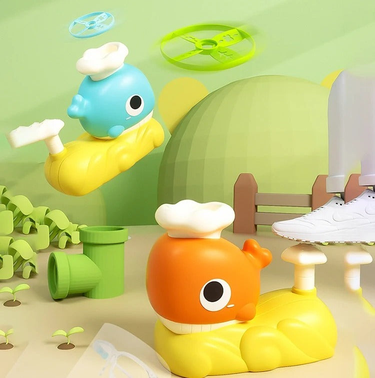 Whale Flying Disc Launcher Toy - 65A - Default Title - Odeez | Educational Toys Pakistan 