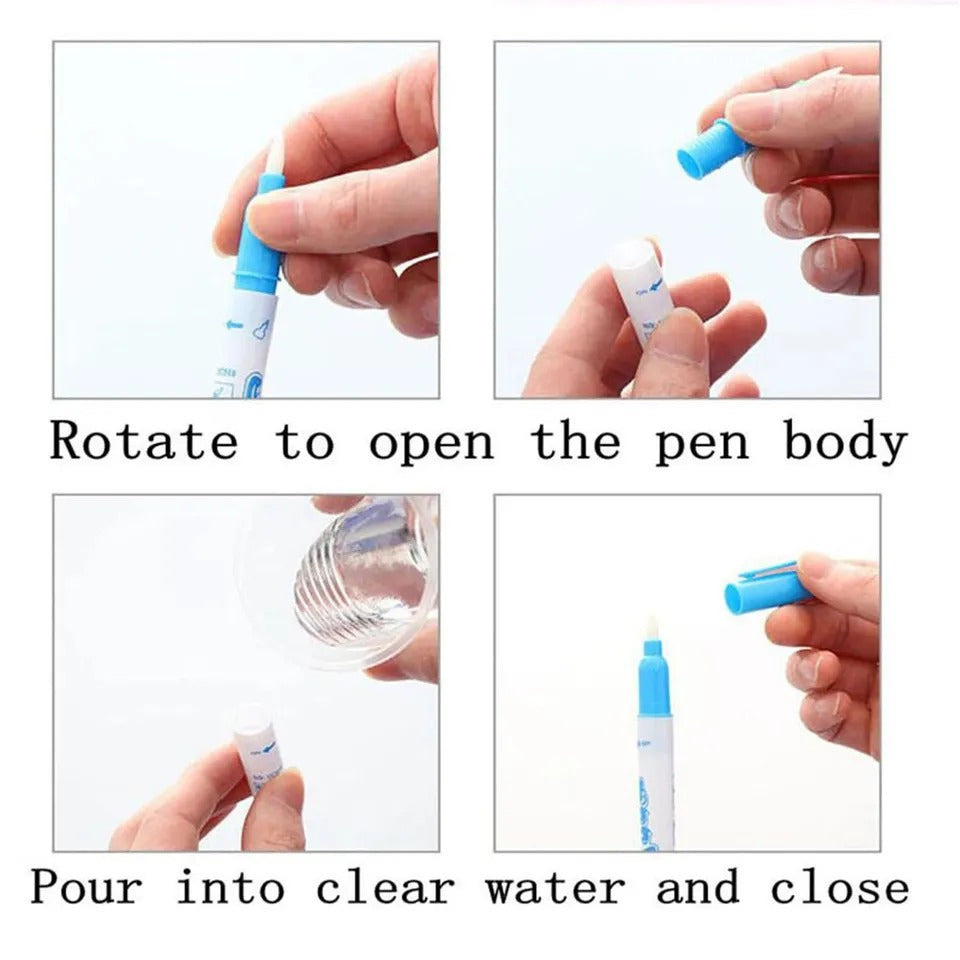 Water Magic Doodle Colorful Book with Handle - Random Designs - Default Title - Odeez | Educational Toys Pakistan 