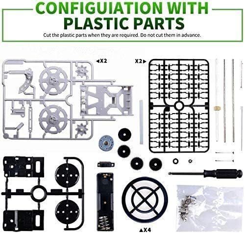 DIY 4WD Climber Assembly Kit Circuit Building Off-Road Car - 005 - Default Title - Odeez | Educational Toys Pakistan 