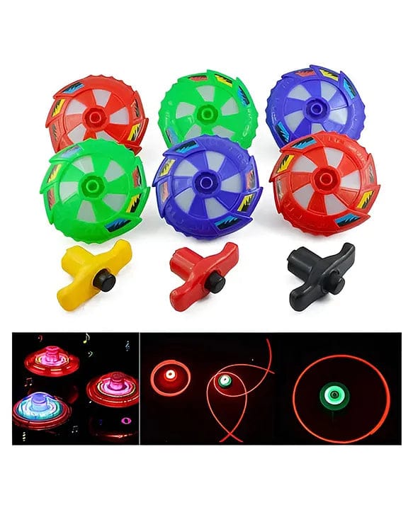 LED Light Spinning Top Up Music - 333