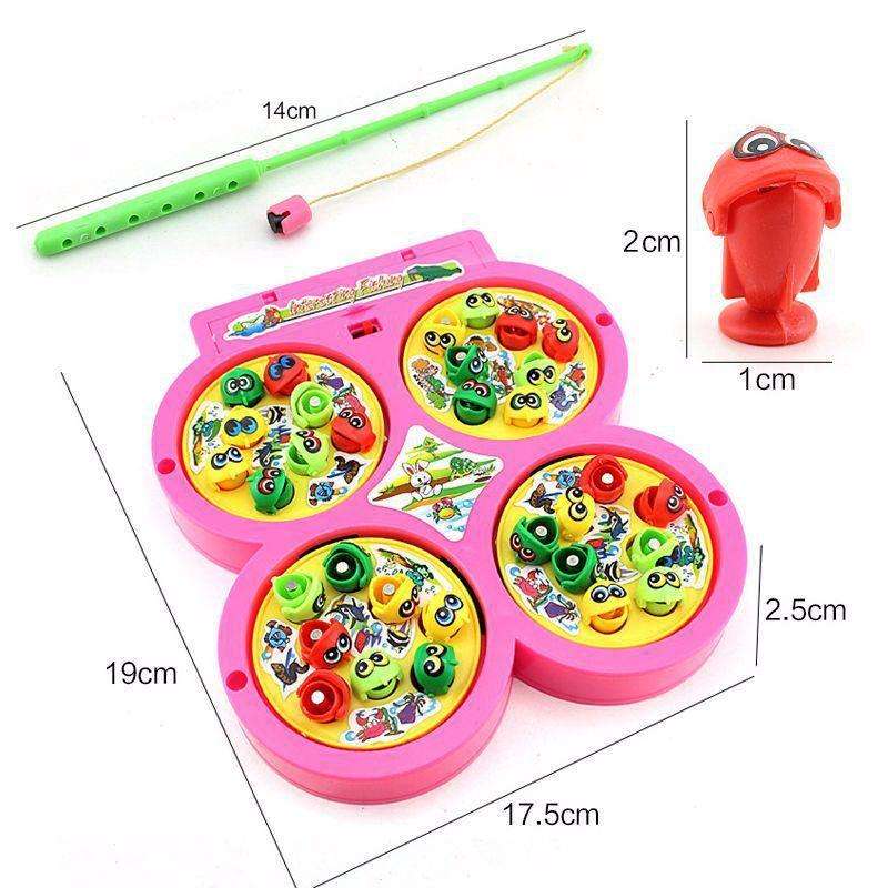 Magnetic Rotating Fishing Game 4 Players - 390