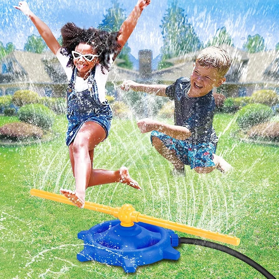 Water Spray Summer 360 Rotation Active Play - 012
