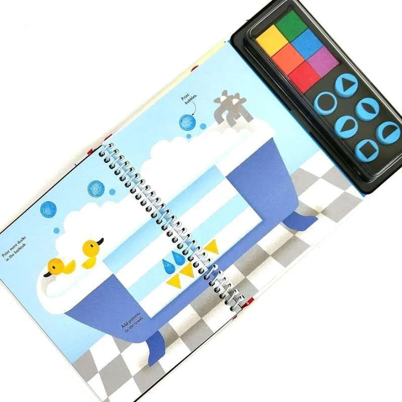 Creative Rubber Stamp Activity Book Animal - 139