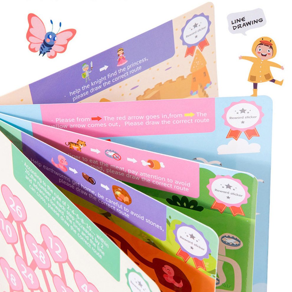 Reusable Maze Challenges with Stickers 25 Cards - 646 - Default Title - Odeez | Educational Toys Pakistan 