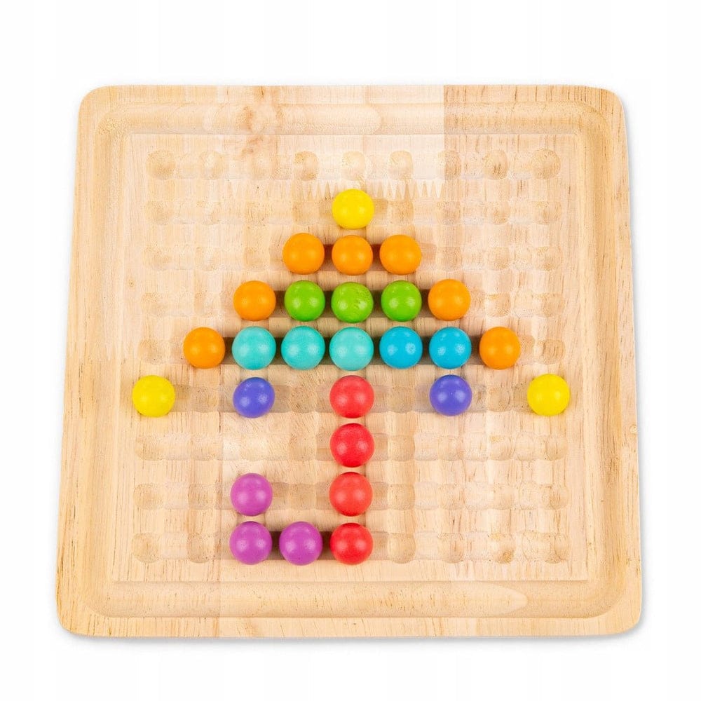 Wooden Rolling Chopsticks Bead Ball Activity - 976 - Default Title - Odeez | Educational Toys Pakistan 