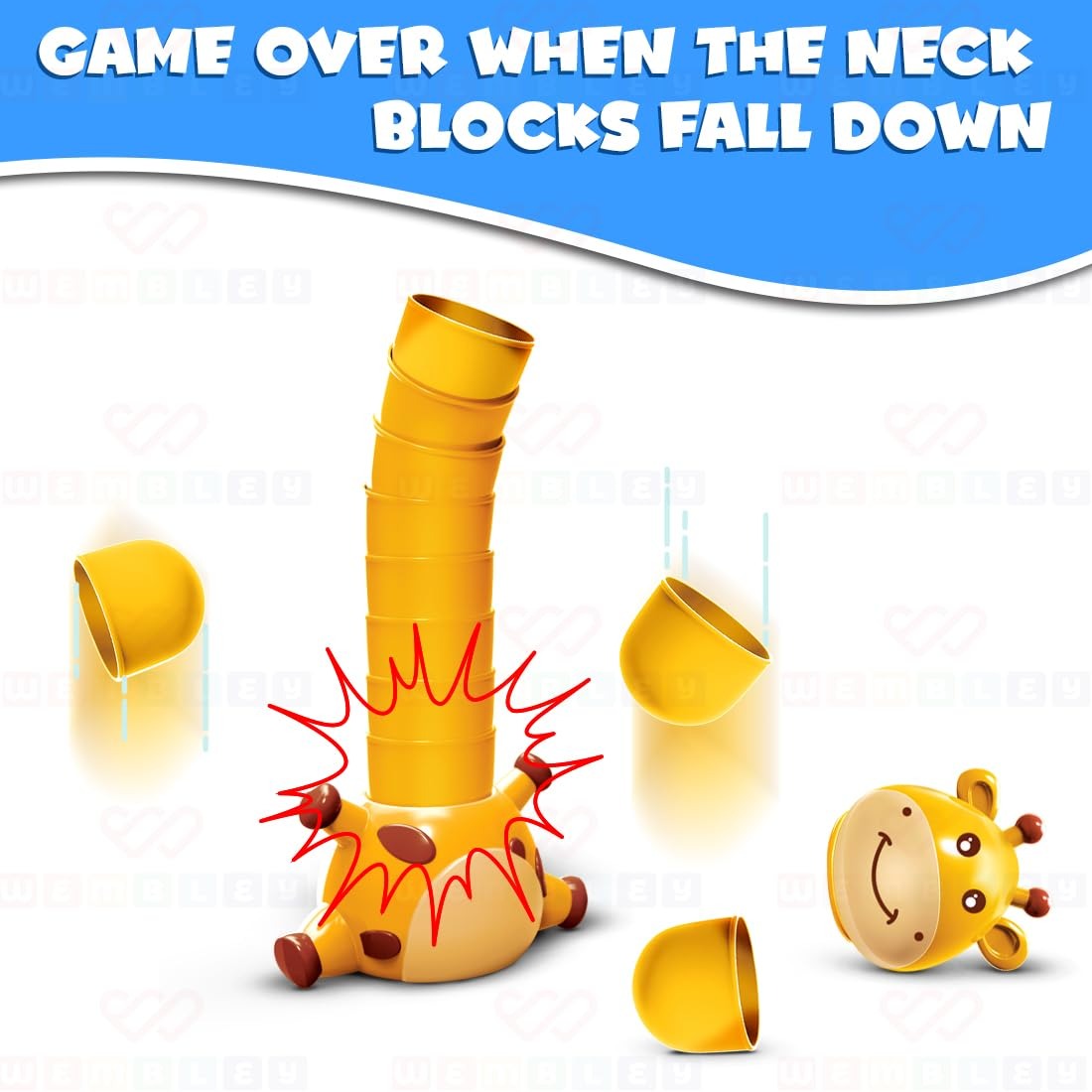 Giraffe Topple Stacking Fun Game - 813