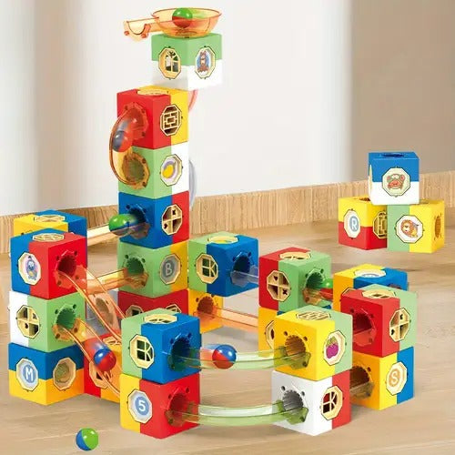 DIY Marble Ball Pipe Building Blocks - 098