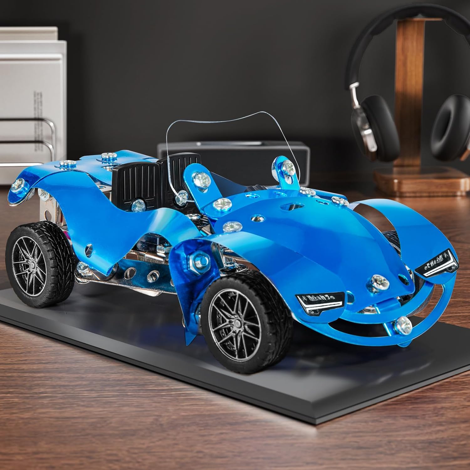 Build and Play Steel Racing Car Construction 208 pieces - 242 - Default Title - Odeez | Educational Toys Pakistan 