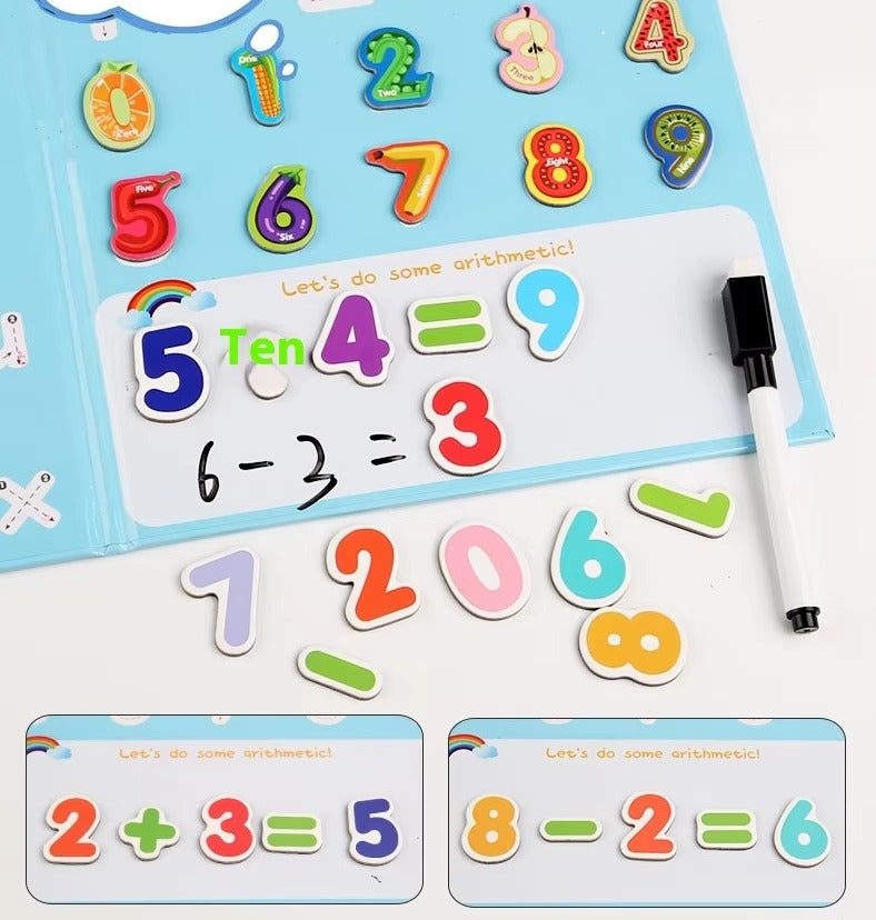 Letters and Numbers Magnetic Learning Book - 050