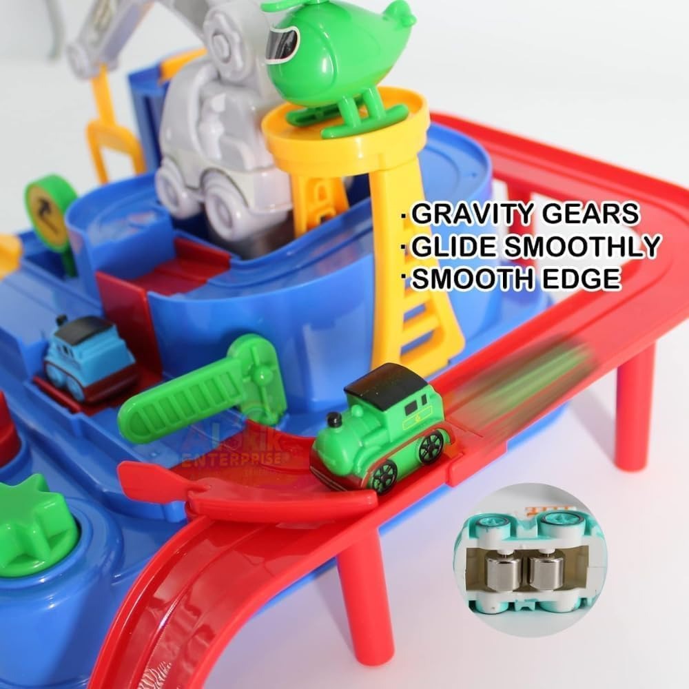 Train Adventure Race Track Play Set - 01A - Default Title - Odeez | Educational Toys Pakistan 