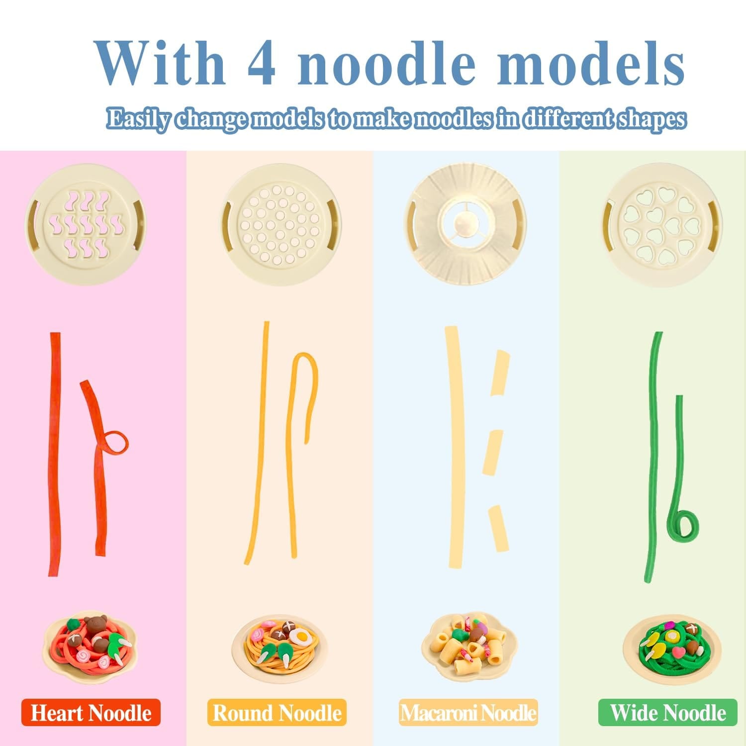 DIY Creative Noodles Play Dough Machine - 002