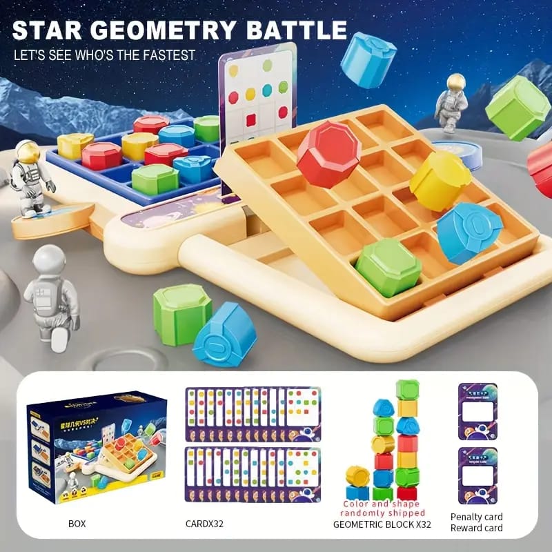 Planet Geometry Shape Matching Game Multiplayer Challenge - 31A