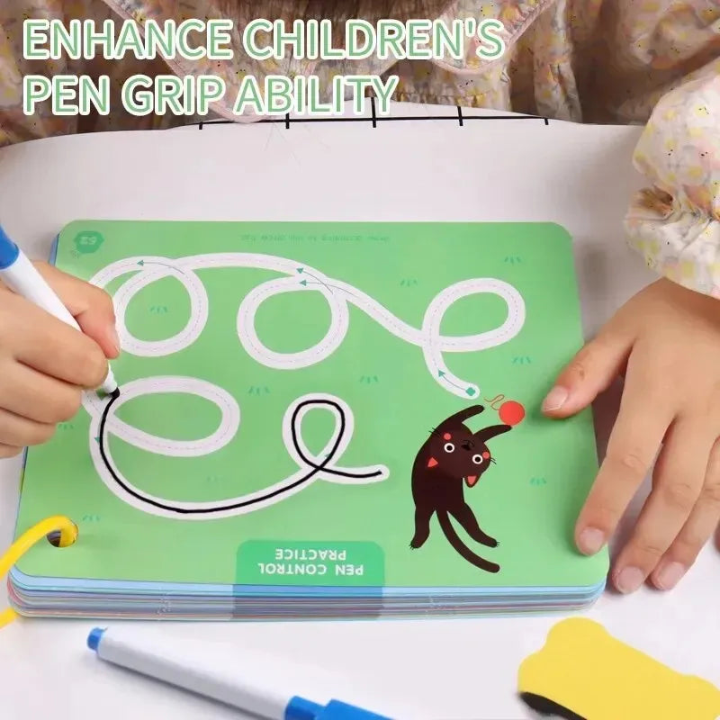 Creative Cards Pen Control Write and Wipe Activity
