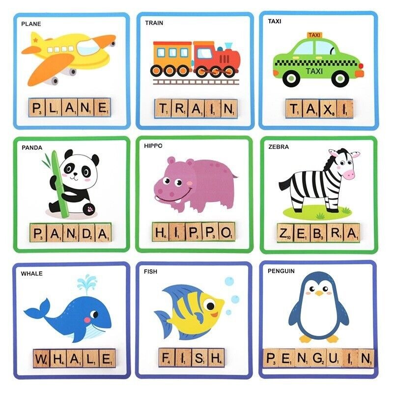 Alphabet Learning and Practice Spelling Game - 100 Pieces - Default Title - Odeez | Educational Toys Pakistan 